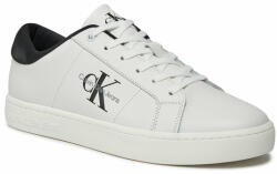 Calvin Klein Jeans Sneakers Calvin Klein Jeans Classic Cupsole Low Laceup Lth YM0YM00864 Bright White/Black 01W Bărbați