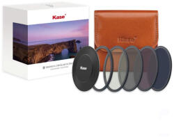 Kase Wolverine 72mm Professional-Kit - CPL/ ND8/ ND64/ ND1000 Mágneses Szűrő-csomag (Cirkuláris Filter Kit) (KW-Pro-ND-Kit-72)