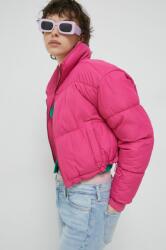 Hollister Co Hollister Co. rövid kabát női, rózsaszín, téli - rózsaszín M