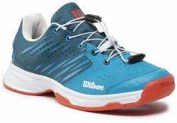 Wilson Обувки Wilson Kaos Jr 2.0 Ql WRS329110 Blue Coral/Wht/Fiesta (Kaos Jr 2.0 Ql WRS329110)