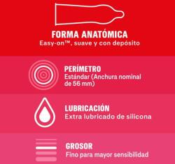 Durex Soft And Sensitive latex óvszer 12 db