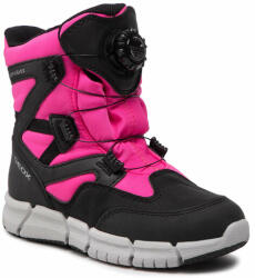 Geox Cizme de zăpadă Geox J Flexyper G. B Abx D J26APD 054FU C9B8L S Black/Fluo Fuchsia