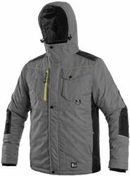 CXS Férfi téli kabát CXS BALTIMORE - Szürke / fekete | XXXL (1210-096-710-97)