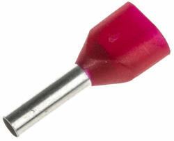 Weidmüller Érvéghüvely szigetelt iker 2x 1.5mm2 16mm piros H1, 5/16 ZH R SV Weidmüller (9004410000)
