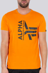 Alpha Industries Half Logo Foam T - alpha orange
