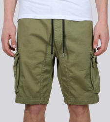 Alpha Industries Cotton Twill Jogger Short - olive