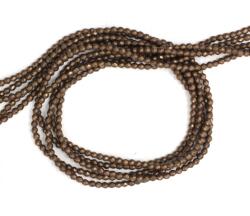 Hematit Mat Maro Rotund Fatetat Margele Pietre Semipretioase pentru Bijuterii 2x2 mm