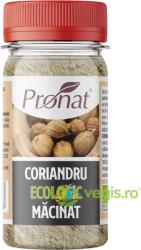 PRONAT Coriandru Macinat Ecologic/Bio 35g