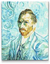  Gyémántszemes festmény - Vincent Van Gogh Méret: 30x40cm, Keretezés: Kartonlemezen, Gyémántok: Kerek