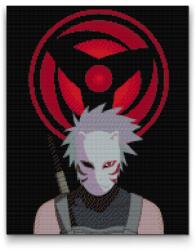  Gyémántszemes festmény - Naruto nindzsa Méret: 40x50cm, Keretezés: Kartonlemezen, Gyémántok: Kerek