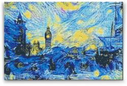  Gyémántszemes festmény - London Méret: 40x60cm, Keretezés: Műanyagtáblával, Gyémántok: Négyzet alakú