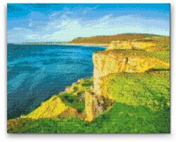 Gyémántszemes festmény - Wales, Egyesült Királyság Méret: 40x50cm, Keretezés: Keret nélkül (csak a vászon), Gyémántok: Négyzet alakú