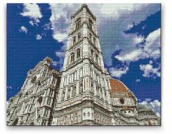  Gyémántszemes festmény - Santa Maria del Fiore Méret: 40x50cm, Keretezés: Keret nélkül (csak a vászon), Gyémántok: Kerek