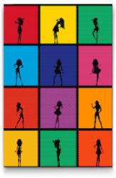  Gyémántszemes kirakó - 12 szoba Méret: 40x60cm, Keretezés: Keret nélkül (csak a vászon), Gyémántok: Kerek