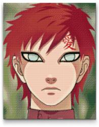  Gyémántszemes kirakó - Gaara Naruto Méret: 40x50cm, Keretezés: Műanyagtáblával, Gyémántok: Kerek