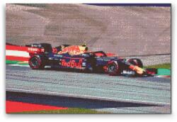  Gyémántszemes festmény - Forma 1 Méret: 40x60cm, Keretezés: Műanyagtáblával, Gyémántok: Kerek