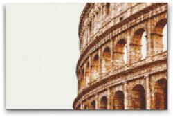  Gyémántszemes festmény - Róma - Colosseum 2 Méret: 40x60cm, Keretezés: Kartonlemezen, Gyémántok: Kerek