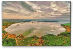  Gyémántszemes festmény - Barrancas de Burujón, Toledo 2 Méret: 40x60cm, Keretezés: Keret nélkül (csak a vászon), Gyémántok: Négyzet alakú