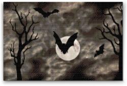  Gyémántszemes festmény - Elvarázsolt erdő Méret: 40x60cm, Keretezés: Keret nélkül (csak a vászon), Gyémántok: Kerek