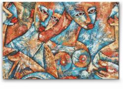 Gyémántszemes festmény - Művészi kép Méret: 40x60cm, Keretezés: Műanyagtáblával, Gyémántok: Négyzet alakú