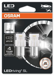 OSRAM Becuri moto P21W LED - Osram LEDriving SL - Alb (set)
