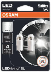 OSRAM Becuri moto W5W LED - Osram LEDriving SL - Alb (set)