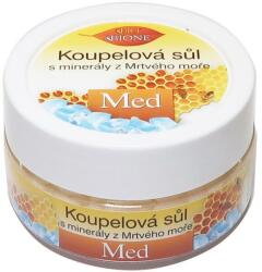 Bione Cosmetics Sól do kąpieli z minerałami z Morza Martwego i miodem - Bione Cosmetics Honey + Q10 Bath Salt 200 g