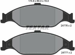 TEXTAR set placute frana, frana disc TEXTAR Q+ 2477601 (2477601)