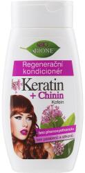 Bione Cosmetics Balsam regenerant pentru păr - Bione Cosmetics Keratin + Quinine Regenerative Conditioner 260 ml