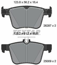 TEXTAR set placute frana, frana disc TEXTAR 2628701 - automobilus