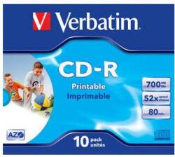Verbatim CD-R Verbatim 52X, 700MB, 1buc, Spindle (43325)