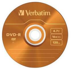 Verbatim DVD-R Verbatim 16x, 4.7GB, 5buc, Slim jewel case (43557)