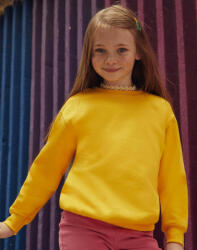 Fruit of the Loom Gyerek Pulóver Hosszú ujjú Fruit of the Loom Classic Set-In Sweat Kids