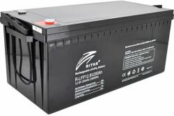 Ritar Литиево йонни батерии LFP12.8V200AH 12V / 200Ah -522/ 240 /219 mm F12/M8 RITAR (RITAR-LFP-12.8V-200AH) - Allstore