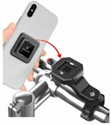 SWISSTEN - Easy Lock gyorscsatlakozós kerékpáros telefontartó (61002000)