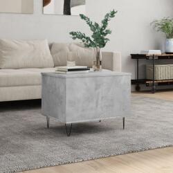 vidaXL betonszürke szerelt fa dohányzóasztal 60 x 44, 5 x 45 cm (830952) - vidaxl