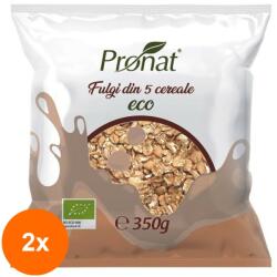 Pronat Foil Pack Set 2 x Fulgi 5 Cereale BIO, 350 g, Pronat (ORP-2xPMFI01)