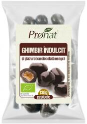 Pronat Pet Pack Bomboane Ghimbir BIO Indulcite si Glazurate cu Ciocolata Neagra, 130 g, Pronat (LG5523)