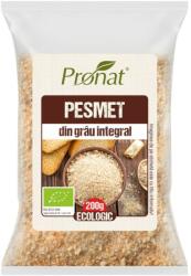 Pronat Foil Pack Pesmet Bio din Grau Integral, 200g