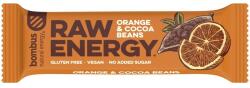 Bombus Baton Proteic Raw Energy cu Portocale si Boabe de Cacao, 50g Bombus (BB31111)