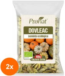 Pronat Foil Pack Set 2 x Seminte de Dovleac BIO, 100 g, Pronat
