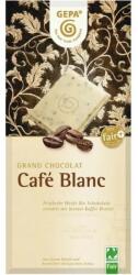 GEPA Ciocolata Alba BIO cu Cafea Cafe Blanc, 100 g, Gepa (GE8951812)
