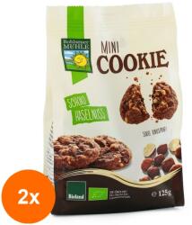 Bohlsener Muhle Set 2 x Mini Fursecuri Bio cu Ciocolata si Alune, 125g Bohlsener Muhle