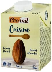 EcoMil Crema Vegetala Bio din Migdale, pentru Gatit, 500 ml Ecomil Cuisine