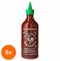 Huy Fong Foods Set 6 x Sos Chili Iute Huy Fong Sriracha, 435 ml