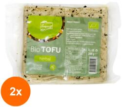 Soyavit Set 2 x Tofu BIO cu Verdeturi, 200 g, Soyavit