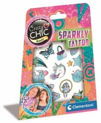 Clementoni Crazy Chic Sparkly Csillogó Tetoválás szett (CL18120) - hellojatek