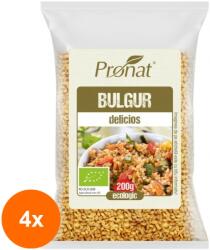 Pronat Foil Pack Set 4 x Bulgur BIO, 200 g, Pronat