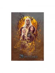 Poszter The Witcher - Group (Netflix)