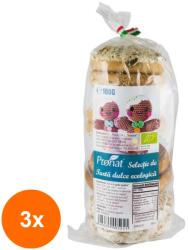 Pronat Foil Pack Set 3 x Selectie de Turta Dulce Bio, 180g